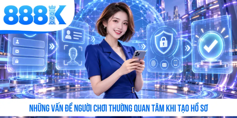 Những vấn đề người chơi thường quan tâm khi tạo hồ sơ